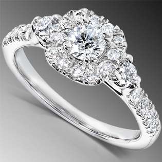Diamond Me 3/4 Carat (ctw) Diamond Three Stone Engagement Ring in 14K 