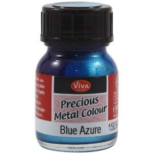  Viva Decor 25ml Precious Metal Color, Blue Azure Arts 