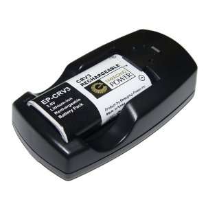  Emerging Power CRV3C1 Rechargeable Kit Charger & Lithium 