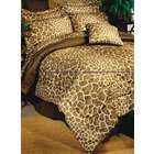 Kimlor Leopard Comforter & Sheet Set Twin Extra Long