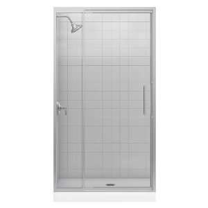   39 42W Pivot Shower Door with 1/4 Thick Glas