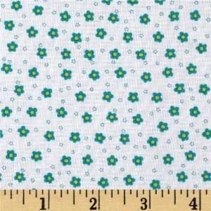  44 Wide Michael Miller Sweet Posie Lagoon Fabric By The 