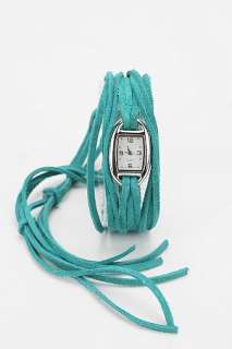 UrbanOutfitters  Suede Fringe Wrap Watch