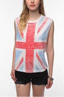 Truly Madly Deeply Union Jack Muscle Tee