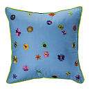Bacati Valley of Flowers Decorative Pillow   12x12   Bacati   Babies 