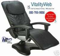 BLACK HT 095 Robotic Human Touch Massage Chair Recliner  