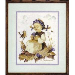 Hummels Blue Belle   Counted Cross Stitch Kit (Needle Treasures 