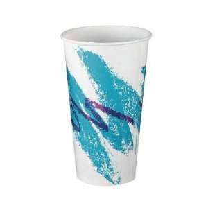  Jazz 20 oz Waxed Paper Cold Cups
