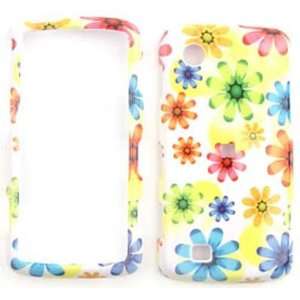 LG Chocolate Touch vx8575 Colorful Daisy Flowers Hard Case/Cover 