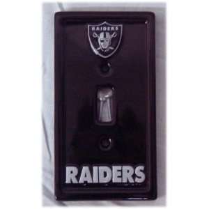  NFL Oakland Raiders Sculpted Light Switch Plates