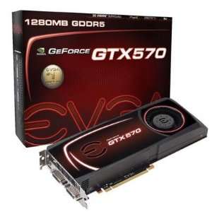   GeForce GTX570 DDR5 2DVI/ Mini HDMI PCI Express Video Card 012P31570TR