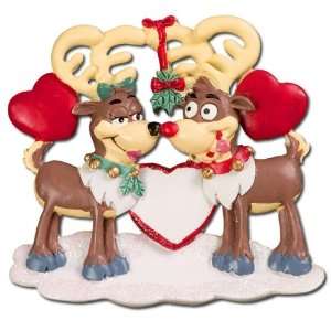   Reindeer Love 2 Two Family Person People Lovers Names 