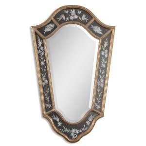  Uttermost 34.6 Inch Abree Wall Mounted Mirror Antiqued 
