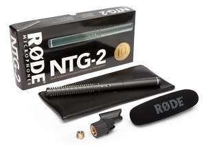 RODE Blimp and NTG 2 Condenser Shotgun Microphone  