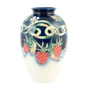    Old Tupton Ware  Blue Strawberry Ginger Jar 8 Vase