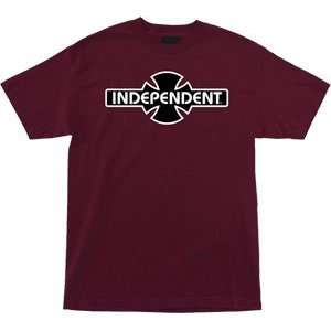  Independent T Shirt O.G.B.C. [Small] Burgundy
