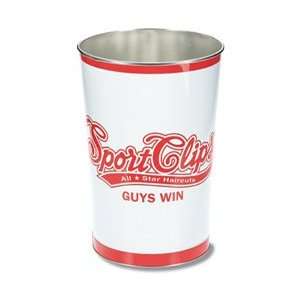  4 Gal.Tapered Metal Wastebasket   36 with your logo