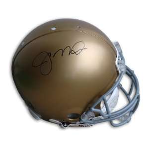  Autographed Joe Montana Helmet   Notre Dame Proline 