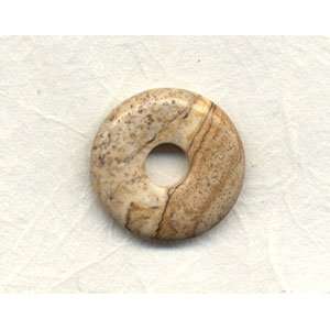  Picture Jasper Donut, 20mm Arts, Crafts & Sewing