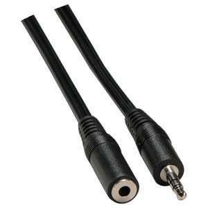    25 Foot 3.5mm Stereo Headphone Extension Cable Electronics