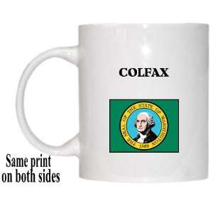    US State Flag   COLFAX, Washington (WA) Mug 