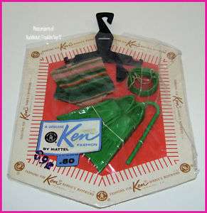 1961 TM Ken Doll Scuba Gear Mint In Original Package  