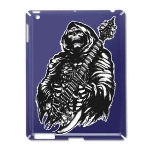  iPad 2 Case Royal Blue of Grim Reaper Heavy Metal Rock 