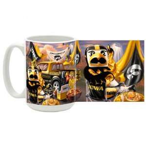  Hawkeyes Football 15 oz Dye Sublimation Ceramic Coffee Mug 