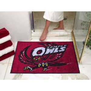 Temple Owls NCAA All Star Floor Mat (3x4)