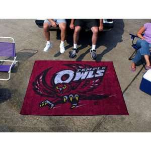  Temple Owls NCAA Tailgater Floor Mat (5x6) Sports 