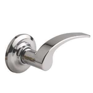   Active Dummy Lockset with Milan Lever, Right Handed Polished Chrome