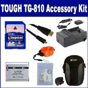  Olympus Tough TG 810 Digital Camera Accessory Kit includes 