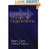 Leadership in Nonprofit Organizations Lessons From the Third Sector 