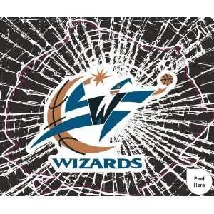  Washington Wizards Shattered Mini Cutz Window Decal 