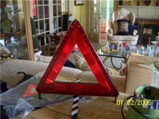   TRIANGLE Flashing Slow Moving Vehicle Horse Drawn Carriage Sign  