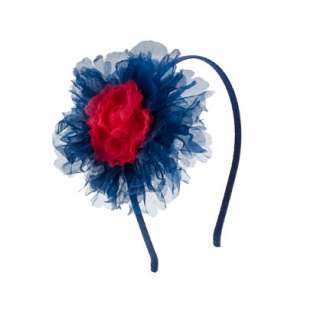 Girls tulle flower headband   hair accessories   Girls jewelry 