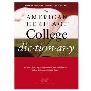  HOU1100643   The American Heritage College Dictionary 