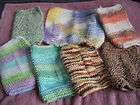 knit dish cloth  