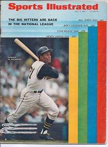 1967 SPORTS ILLUSTRATED PIRATES ROBERTO CLEMENTE COVER  