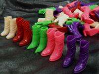   Lots 5 Pairs Toys Short Boots Shoes For Barbie Clothes Dress New