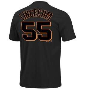  Tim Lincecum SF Giants World Series Majestic T Shirt 