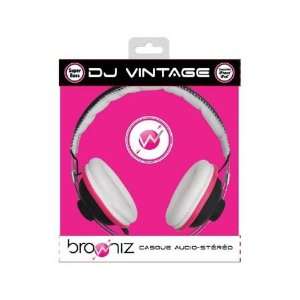  Dea Factory Browniz DEA 1007 DJ Vintage Stereo Headset 