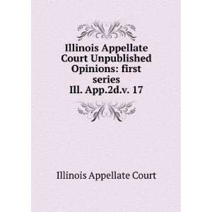  Illinois Appellate Court Unpublished Opinions first 