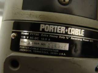 Porter Cable heavy duty 3/4 reversing Power Unit 77750  