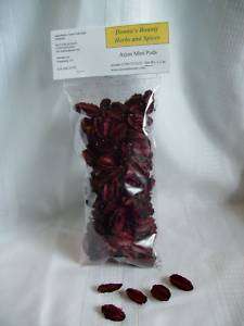 Arjun Pods dyed Burgundy for Potpourri crafts  