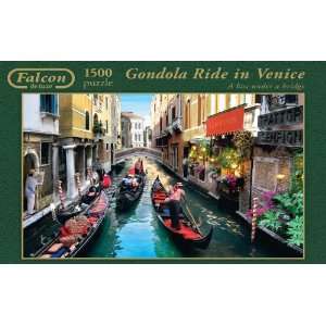  Falcon De Luxe Gondola Ride In Venice 1500 Piece Jigsaw 