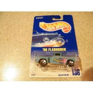 Hot Wheels 56 Flashsider 136 Blue Card 1991