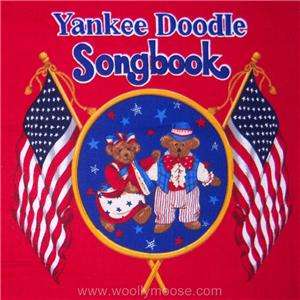 Yankee Doodle Pledge of Allegiance American Fabric PNL  