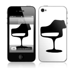   Music Skins MS ESL10133 iPhone 4  ESL  Tulip Chair Skin Electronics