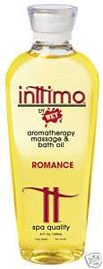 oz. Inttimo By Wet Romance Aromatherapy Massage Oil  